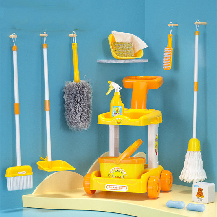 Children's Simulation Cleaning Tools Play House Toy Set