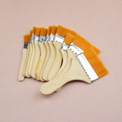 Nylon board brush home improvement paint brush wooden handle tool brush oil painting brush