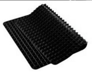 Non-Stick Silicone Pyramid Cooking Mat, Baking Mat With Grid Versatile Oven BBQ Heat-Resistant Mat Kitchen Tools Kitchen Gadgets