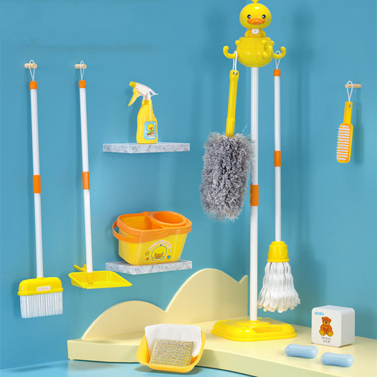 Children's Simulation Cleaning Tools Play House Toy Set