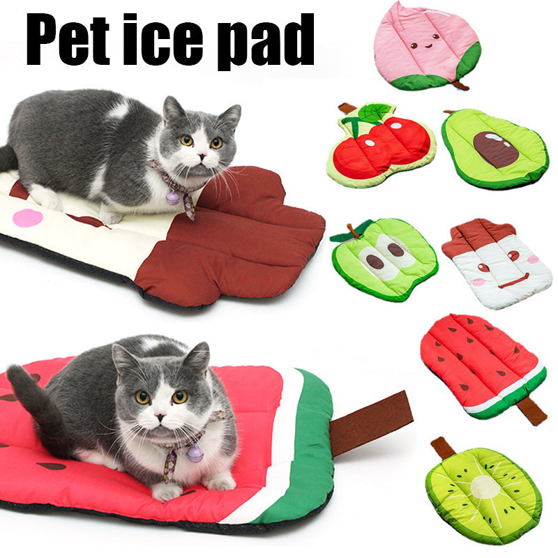 Dog Cooling Mat Pet Beds Cat Rug Self Cooling Pad Blanket Summer Washable