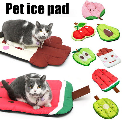 Dog Cooling Mat Pet Beds Cat Rug Self Cooling Pad Blanket Summer Washable