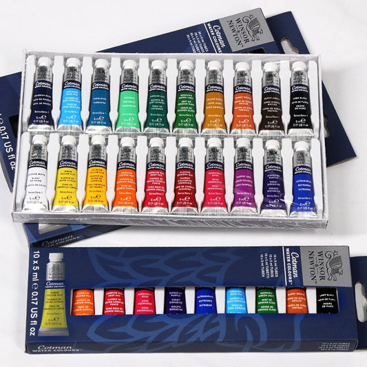 Wensha Newton paints Entry Suit Tube Color Small 5ML Sub-pack 10 Colors 20 Colors Watercolor Portrait Landscape