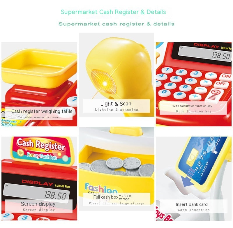 Supermarket Cash Register Children's Educational Toys