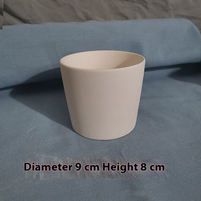 Plain Blank Cup Tea Cup Underglaze Color High White Clay Pottery Diy