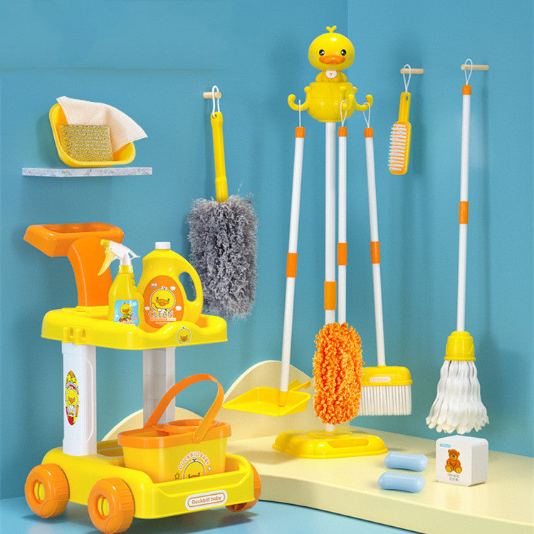 Children's Simulation Cleaning Tools Play House Toy Set