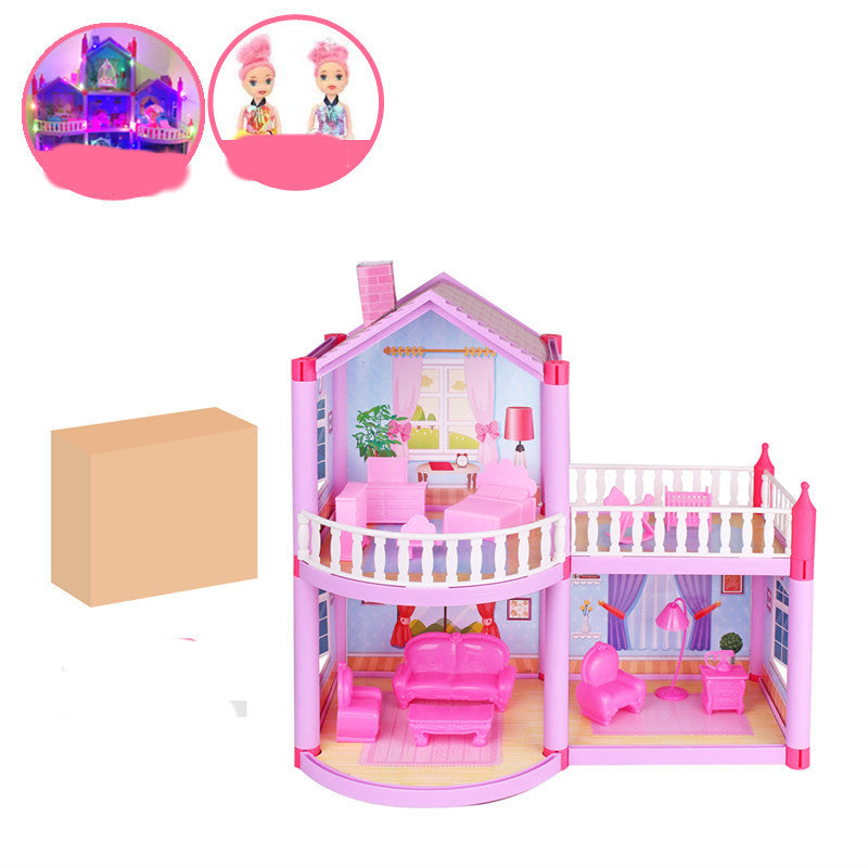 Princess Castle Villa Doll House Simulation House